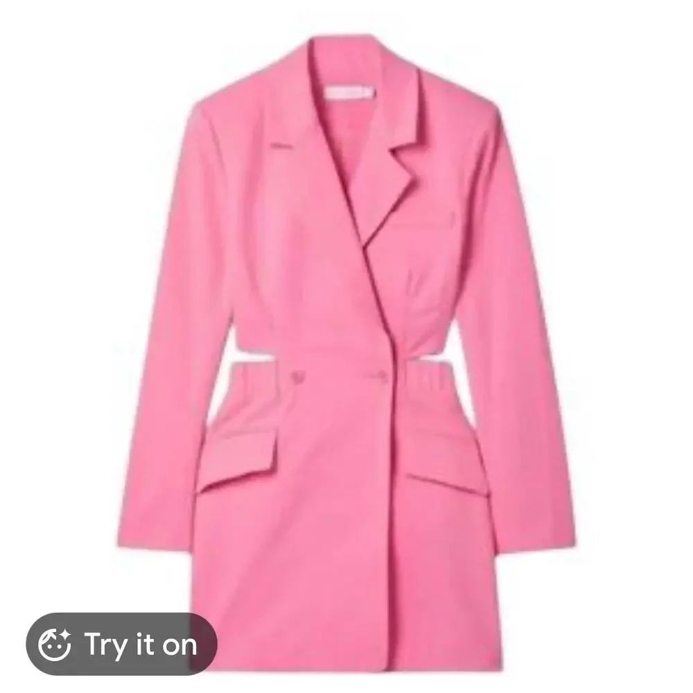 Johnathan Simkai Kylo Blazer Mini Dress in Taffy NWT
